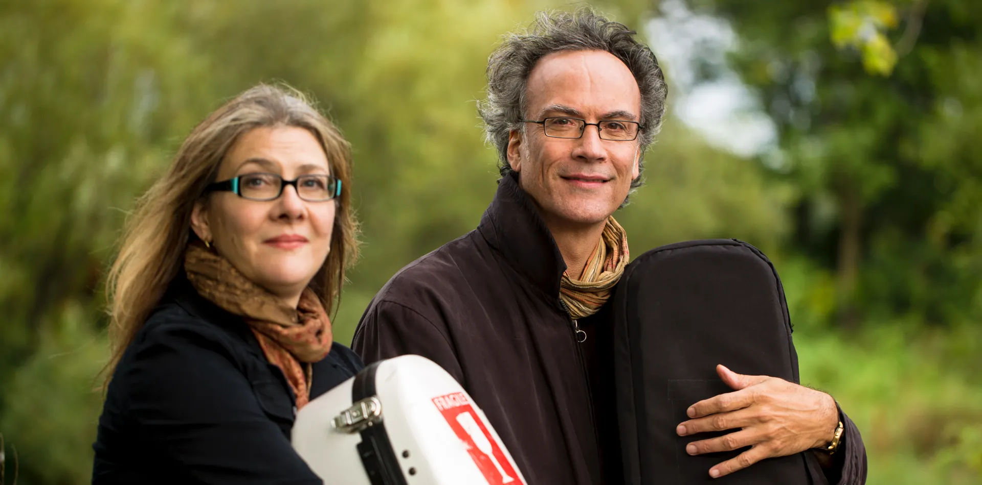 Margaret Little and Sylvain Bergeron