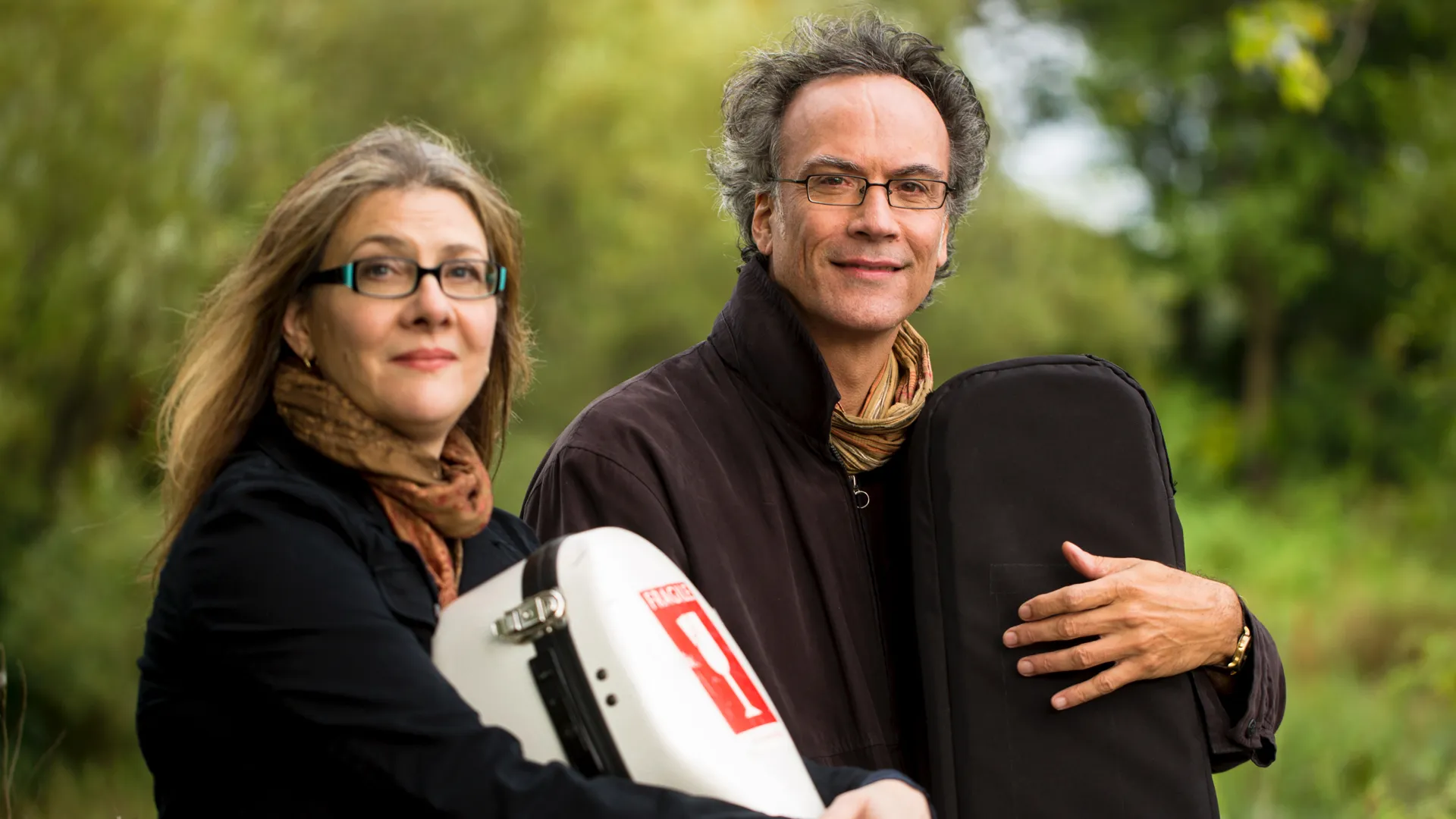 Margaret Little and Sylvain Bergeron