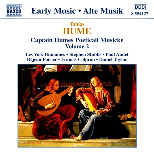 Pochette du CD HUME: Captain Humes Poeticall Musicke, Vol. 2